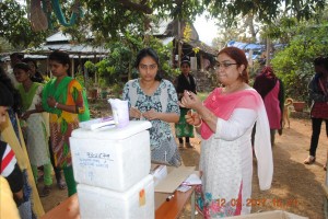  Skin Disease Diagnosis & Treatment and Rubella Vaccination Camp on 12th Feb 2017